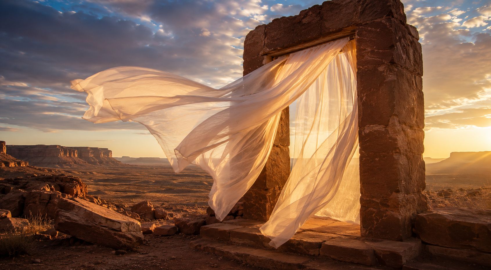 Ruach — the breath of God moving over the waters